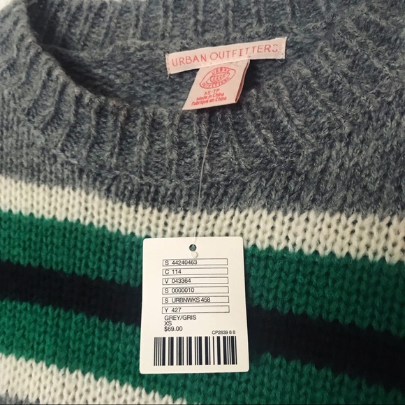NWT UO Boyfriend Slouchy Striped Oversized Sweater - Picture 8 of 8
